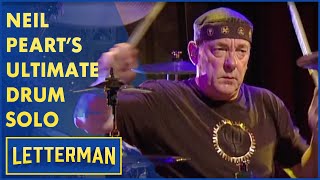 Neil Peart's Ultimate Drum Solo | Letterman