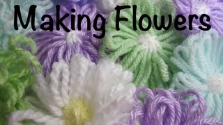 How to Make a Flower on a Loom