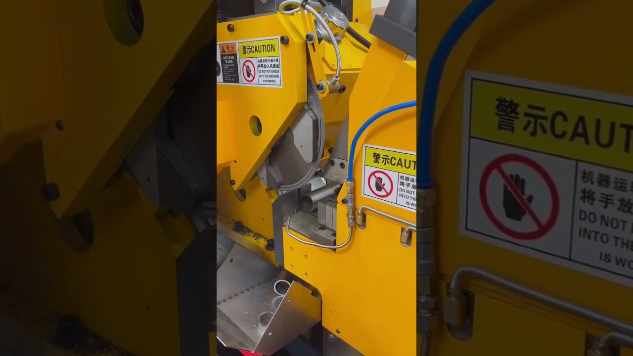 steel pipe cutting circular cold saw machine 