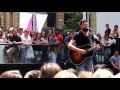 Passenger Set - Live in Sydney on the streets outside Martin Place