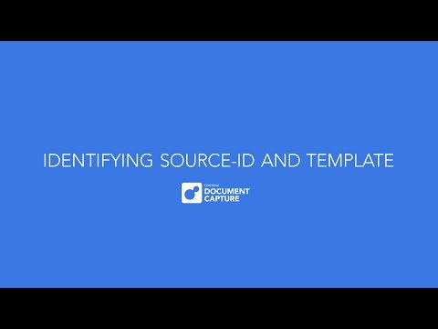 Identification of source-ID