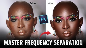 Master Frequency Separation Like a Pro | Full Step-by-Step Photoshop Retouching Tutorial