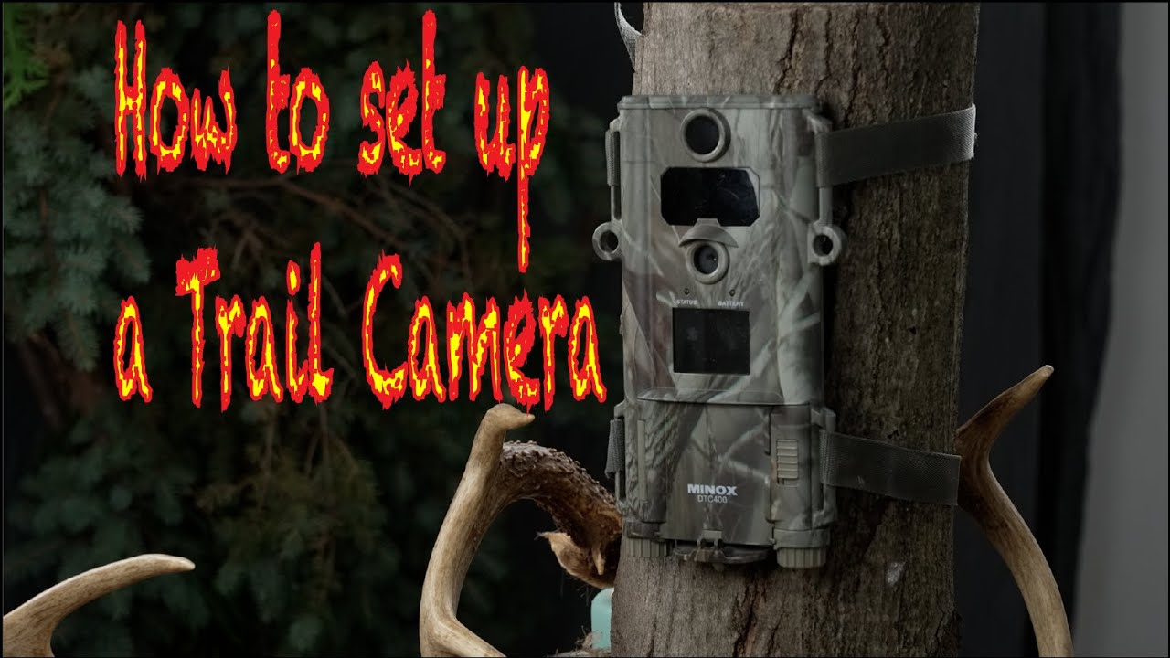 How to set up a trail camera YouTube
