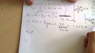 AC Circuit 1-2 "Smartphysics" solution.