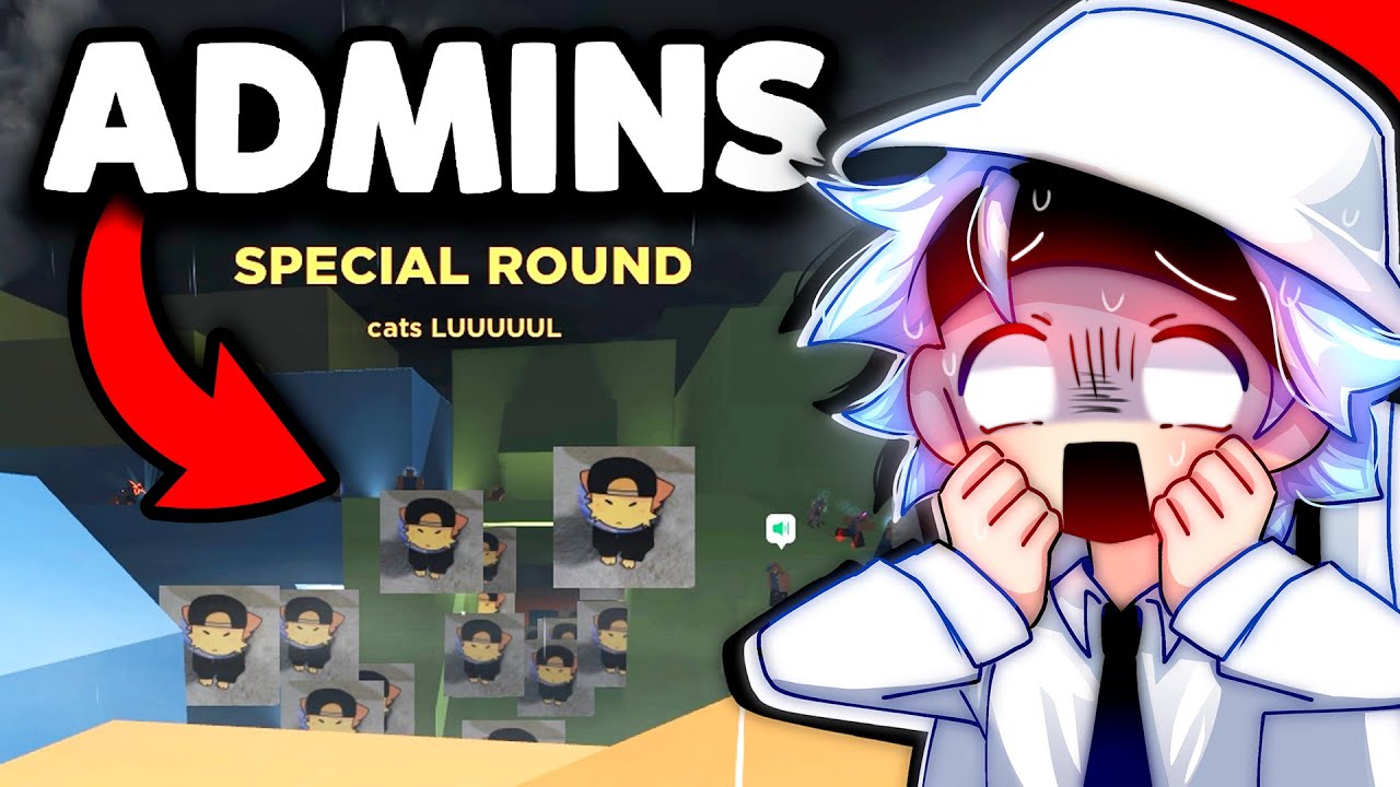 JUEGO EVADE pero CON LOS CREADORES!! 😱