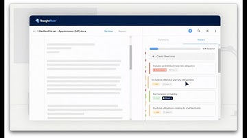 ThoughtRiver Contract Analysis for the Construction Industry