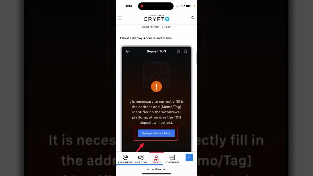 HOW TO GET MEMO IN TONKEEPER? - YouTube