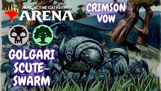 :   - / Golgari Scute-swarm deck. MTG arena /  2022