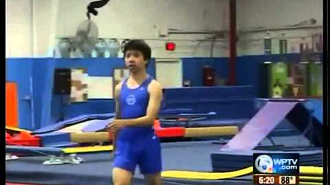 Gymnast Ty Carlson