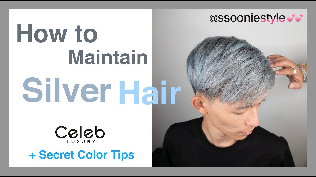 9. "The Best Products for Maintaining Silver Hair with Blue Tips" - wide 2