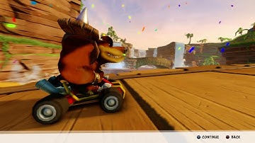 Crash Team Racing: Nitro Fueled (PS4) walkthrough - Crash Cove (Relic)