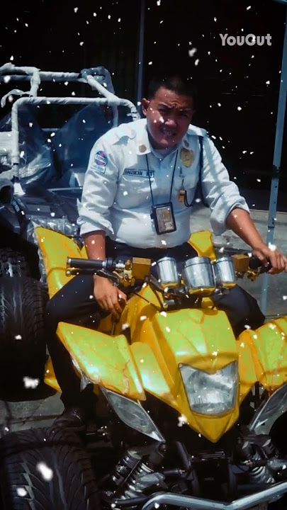 ang security guard kung model ng Asia@park ATV