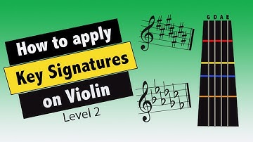 Key Signatures for Violin Level 2
