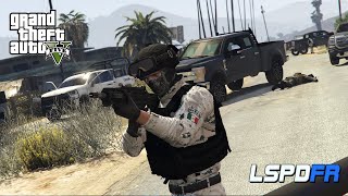 GTA V GUARDIA NACIONAL VS N4RCOS TOPONES screenshot 4