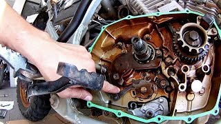 Transalp 600 -  Catastrophic failure, shift mechanism