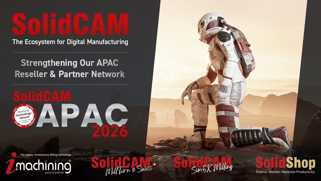 SolidCAM APAC 2026 – Strengthening Our APAC Reseller & Partner Network