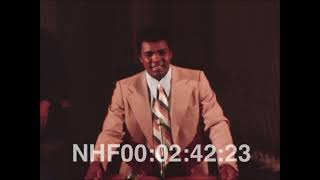 Muhammad Ali at Harvard, 1975