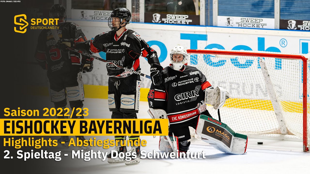 Eishockey Bayernliga Highlights vom 2