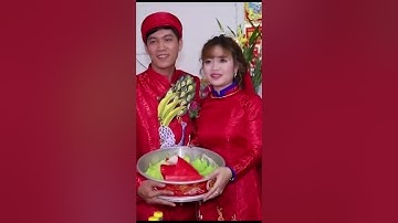 Dâu rể thực hiện nghi thức dỡ mâm trầu #shorts #nghithứclễcưới