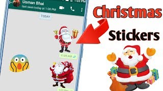 Whatsapp Stickers How To Send Custom Christmas and New Year Sticker on Whatsapp YouTube 2019 screenshot 2