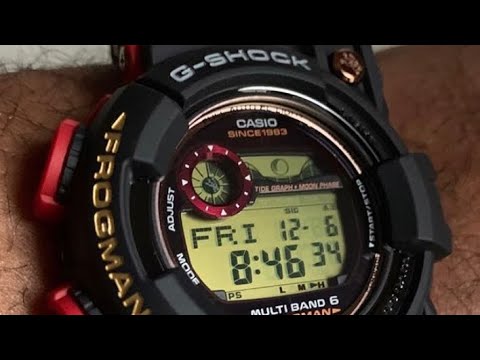 G-SHOCK GWF-1035F-1 35TH ANNIVERSARY MAGMA OCEAN WATCH REVIEW AND 