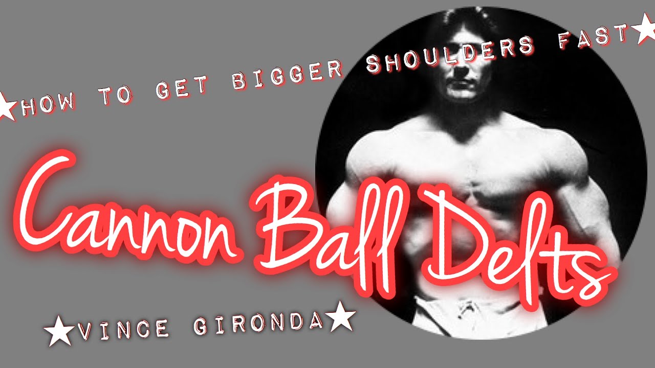 How To Get Bigger Shoulders Fast | VINCE GIRONDA - YouTube