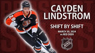 Cayden Lindstrom vs Red Deer | Mar 30 2024