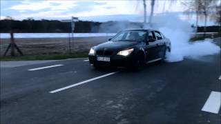 Underground Exhaust BMW E60 M5 BIG BURNOUT LOUD Mpower