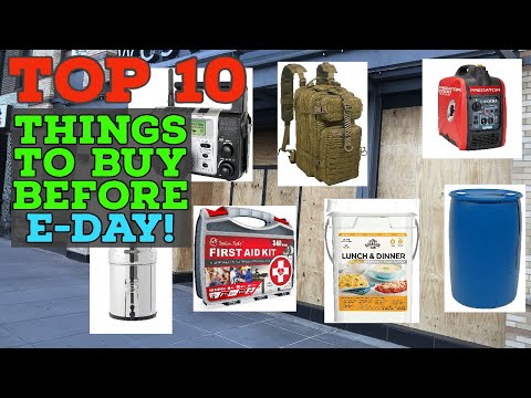 Top 10 Things to Buy Before Election Day!