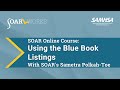 SOAR Online Course: Using the Blue Book Listings