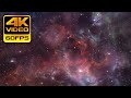 4K Celestial Space Relaxation || 1-Hour Stars || Colorful Galaxy Footage || No Music