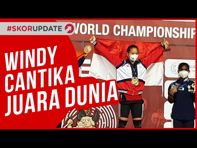 Windy Cantika Juara Dunia Angkat Besi Junior 2022