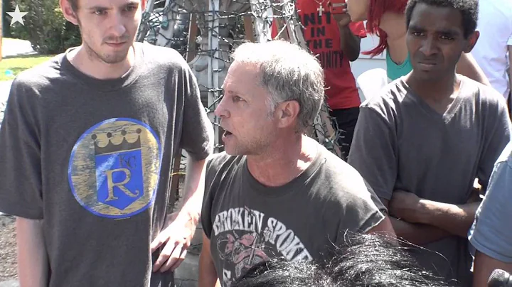 Gregory Andrews rails about the court and prison s...