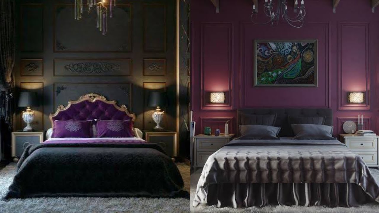 Luxury Purple Bedroom Design Ideas YouTube