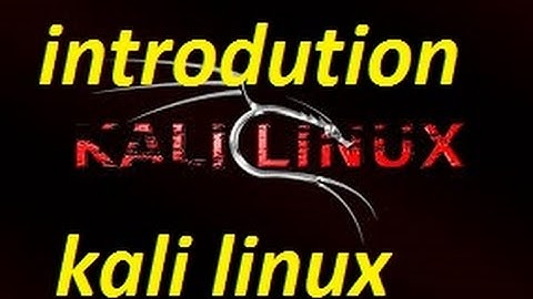 Kali linux Introduction In Hindi(हिन्दी में) Hacker