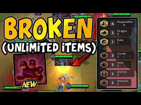 THIS NEW ITEM IS COMPLETELY BROKEN?! NEW THIEFS GLOVE MAKES YOU INSTANT WIN! - Teamfight Tactics