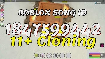 11+ Cloning Roblox Song IDs/Codes