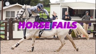 HORSE FAILS | my worst, most embarrassing, and funniest falls and fails!
