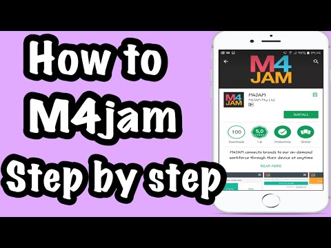 Step by step M4Jam | How to make money online in South Africa |