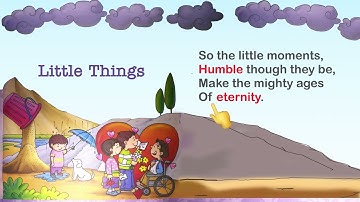 Little Things - Julia Abigail Fletcher Carney - IRIS Course book 2 - English Poem