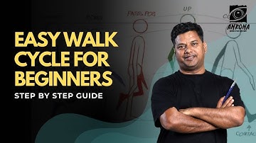 How to Animate a Walk Cycle in 2D | Easy Frame-by-Frame Guide