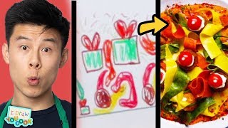 Can These Chefs Turn This Elf Drawing Into Real Meals? • Tasty