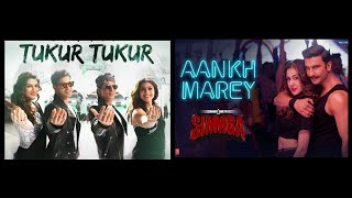 Tukur Tukur Ft. Aankh Marey | Dilwale x Simmba| Shah Rukh Khan x Ranveer Singh | Memegyaaan Edits|