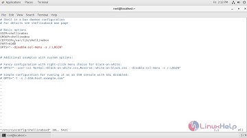 How to Access the Linux Shell from web browser Using ShellInabox  on CentOs 7.6