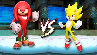 Sonic Forces Movie Characters Battle - Movie Knuckles Vs Movie Super Sonic (Android,iOS) screenshot 4