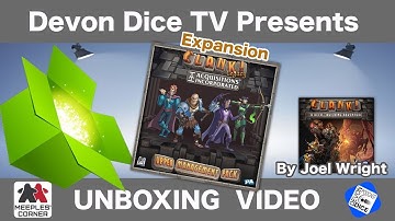 Unboxing Clank! Upper Management​ Pack, Expansion Pack By Joel Wright