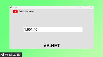 Vb.net - How to add Comma