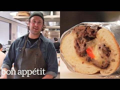 Bon Appetit Test Kitchen party-ready cheesesteaks | from the test kitchen | bon appetit Bon Appetit Test Kitchen party-ready cheesesteaks | from the test kitchen | bon appetit