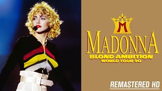 Madonna - Blond Ambition Tour Live From Barcelona Spain 1990 Dvd Full Show Remastered Hd