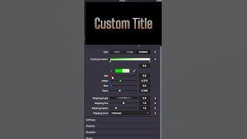 GRADIENT TEXT #colourchange #davinciresolve #shorts #gradient